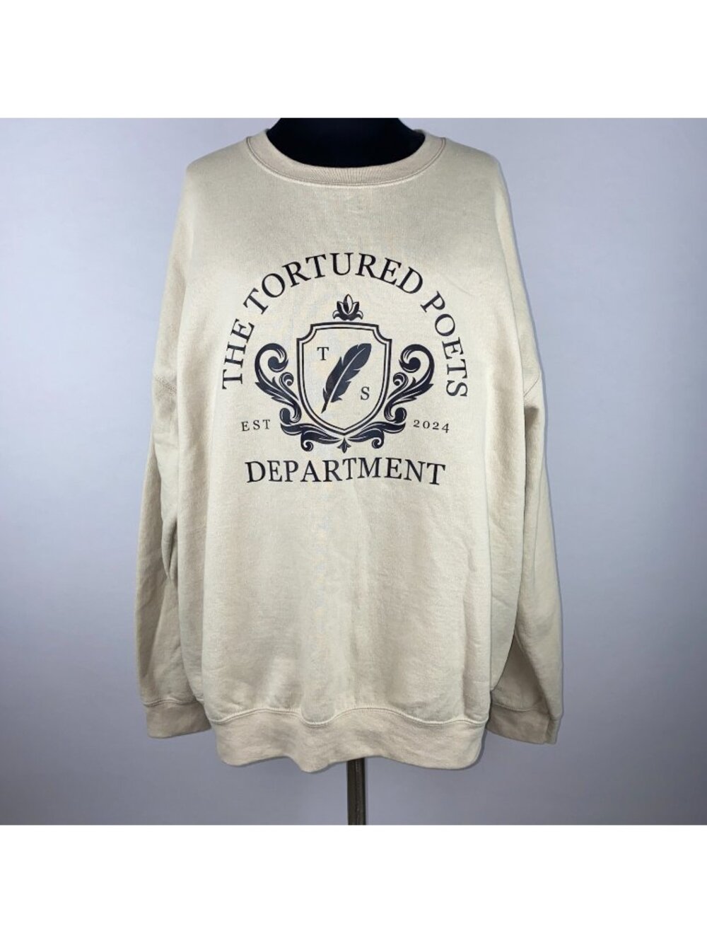 Taylor Swift The Tortured Poets Department Sweatshirt Size XL Concert Swiftie